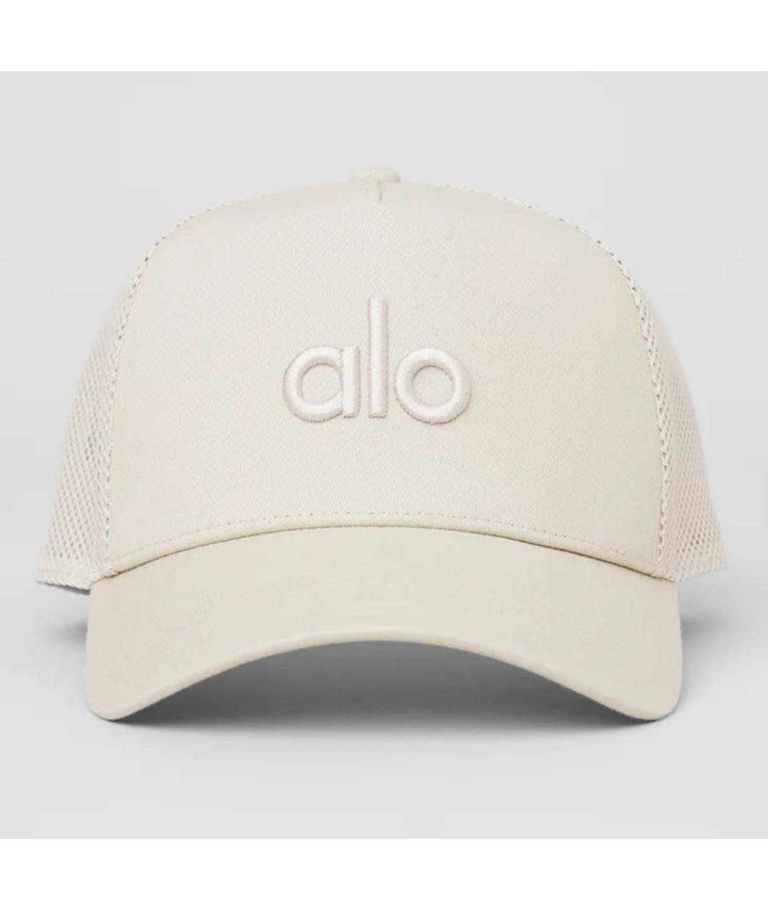 ALO YOGA Бежевая кепка, фото 5