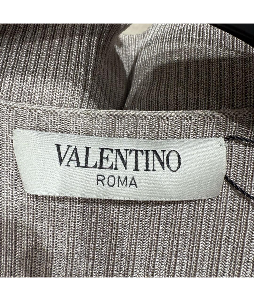 VALENTINO Серый вискозный джемпер / свитер, фото 6