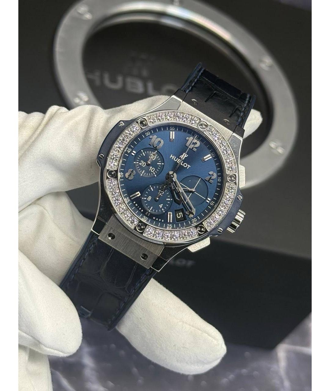 HUBLOT Синие металлические часы, фото 2