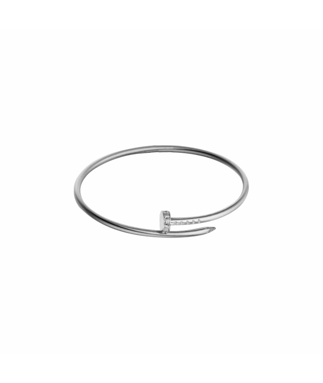 CARTIER Белый браслет из белого золота, фото 1