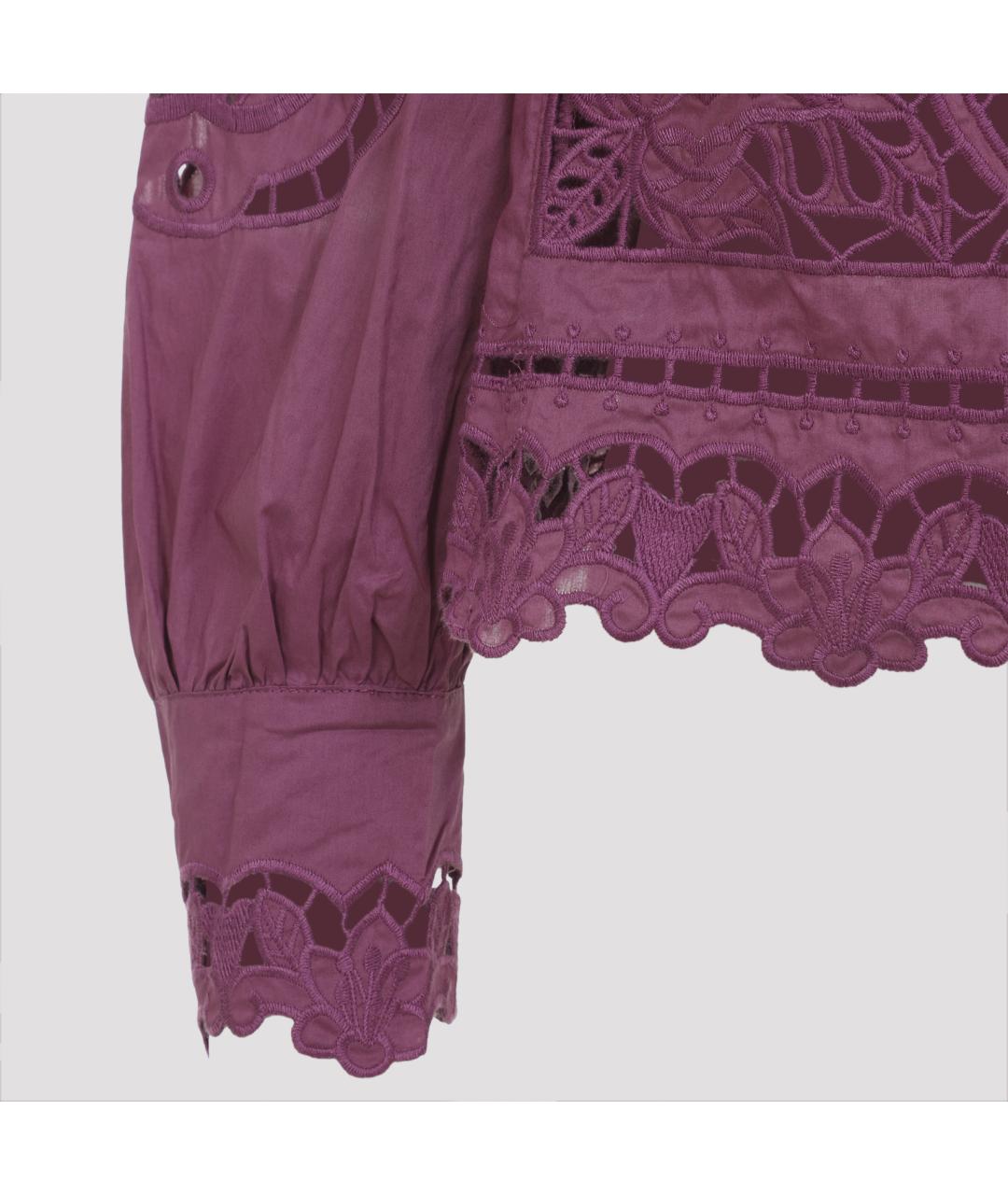 FARM RIO Розовая хлопковая блузы, фото 5