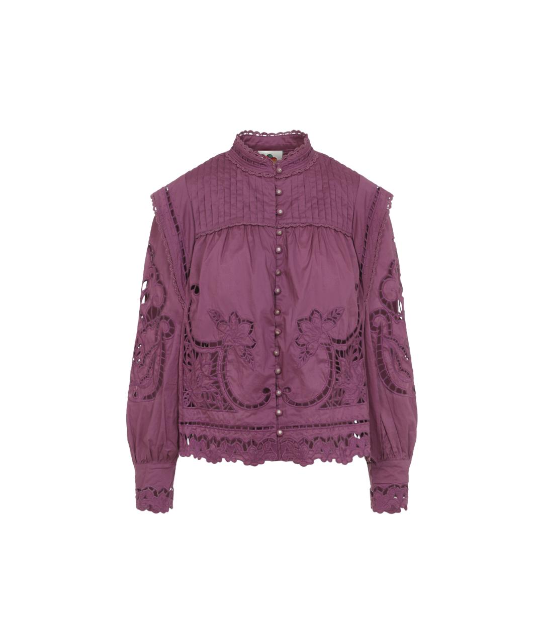 FARM RIO Розовая хлопковая блузы, фото 1