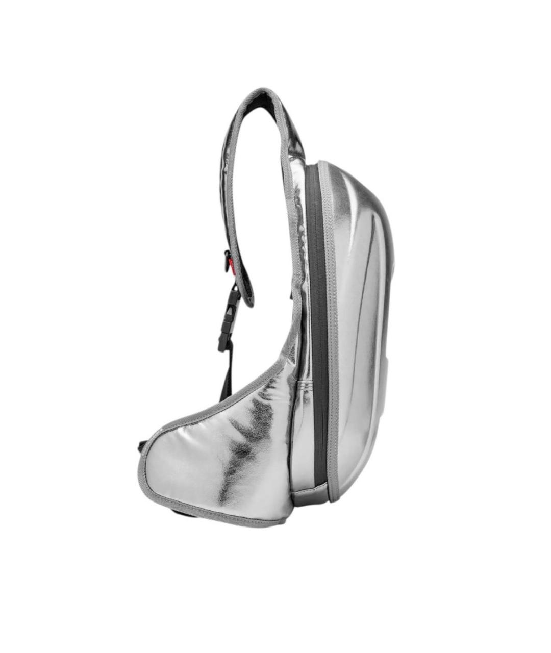 DIESEL Серебряная поясная сумка, фото 2