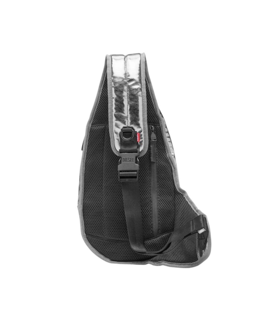 DIESEL Серебряная поясная сумка, фото 3