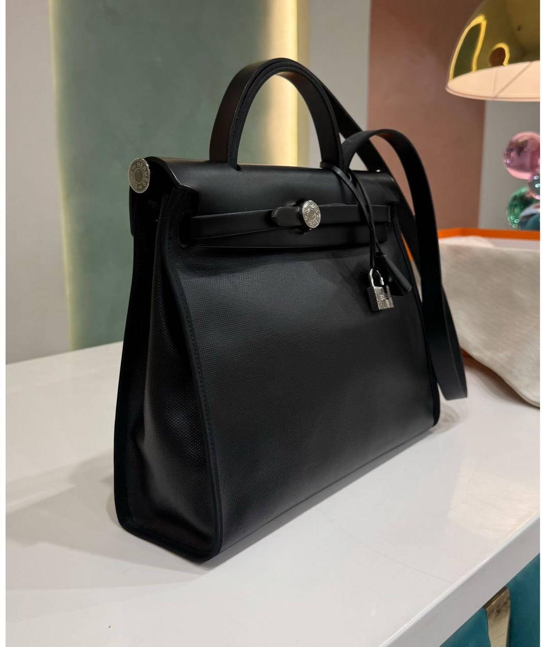 HERMES Черная сумка через плечо, фото 2