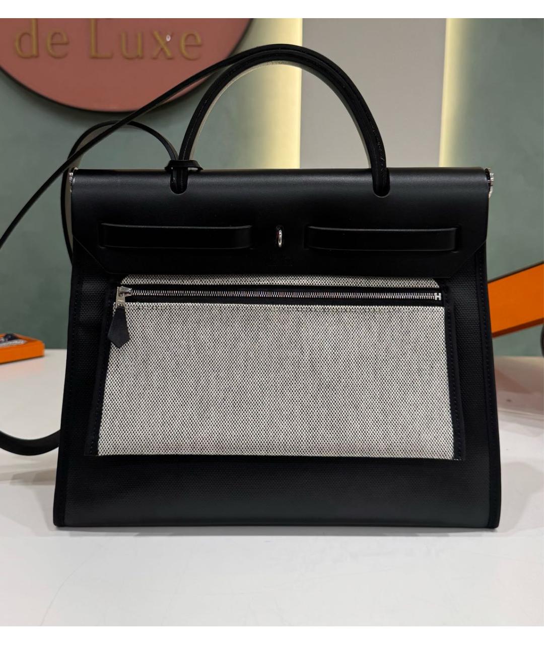 HERMES Черная сумка через плечо, фото 3