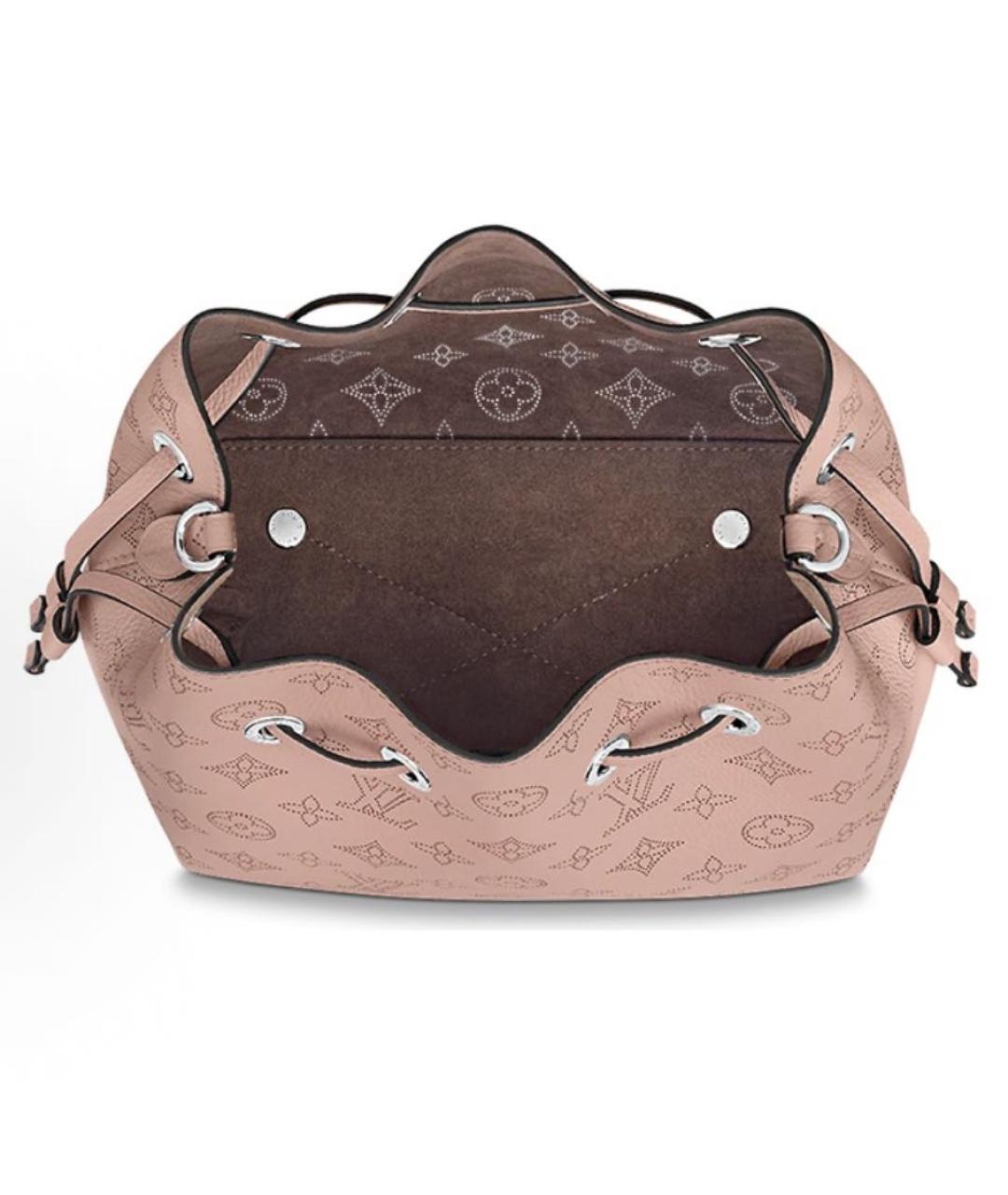 LOUIS VUITTON Розовая кожаная сумка через плечо, фото 4