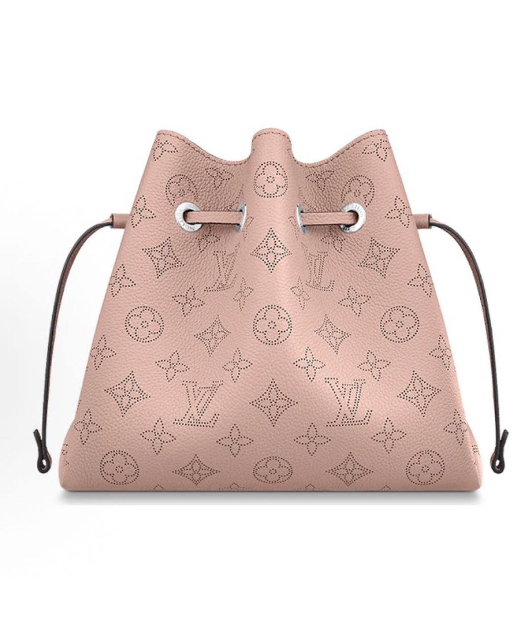 LOUIS VUITTON Розовая кожаная сумка через плечо, фото 3