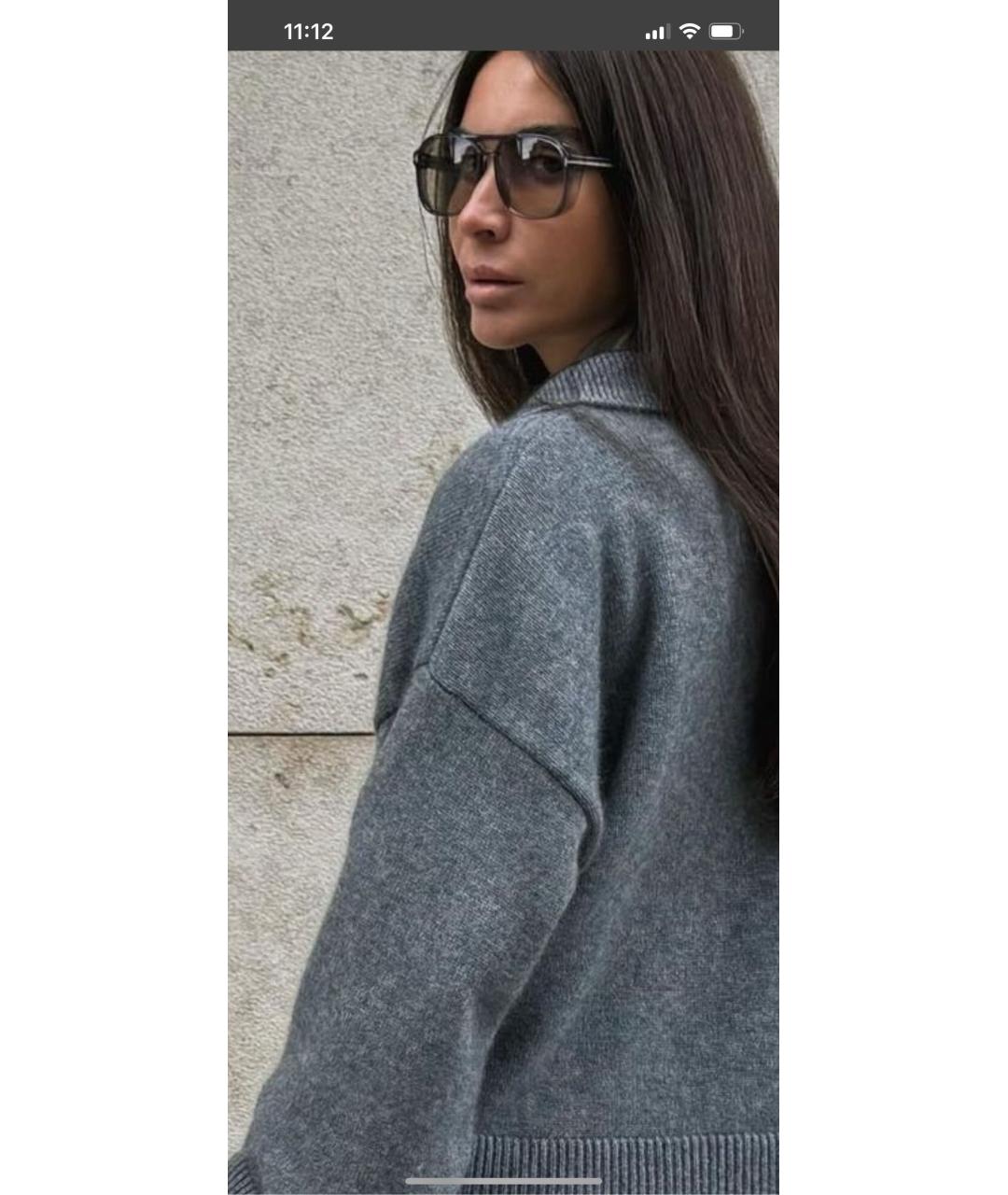 TOM FORD Бежевые пластиковые солнцезащитные очки, фото 2