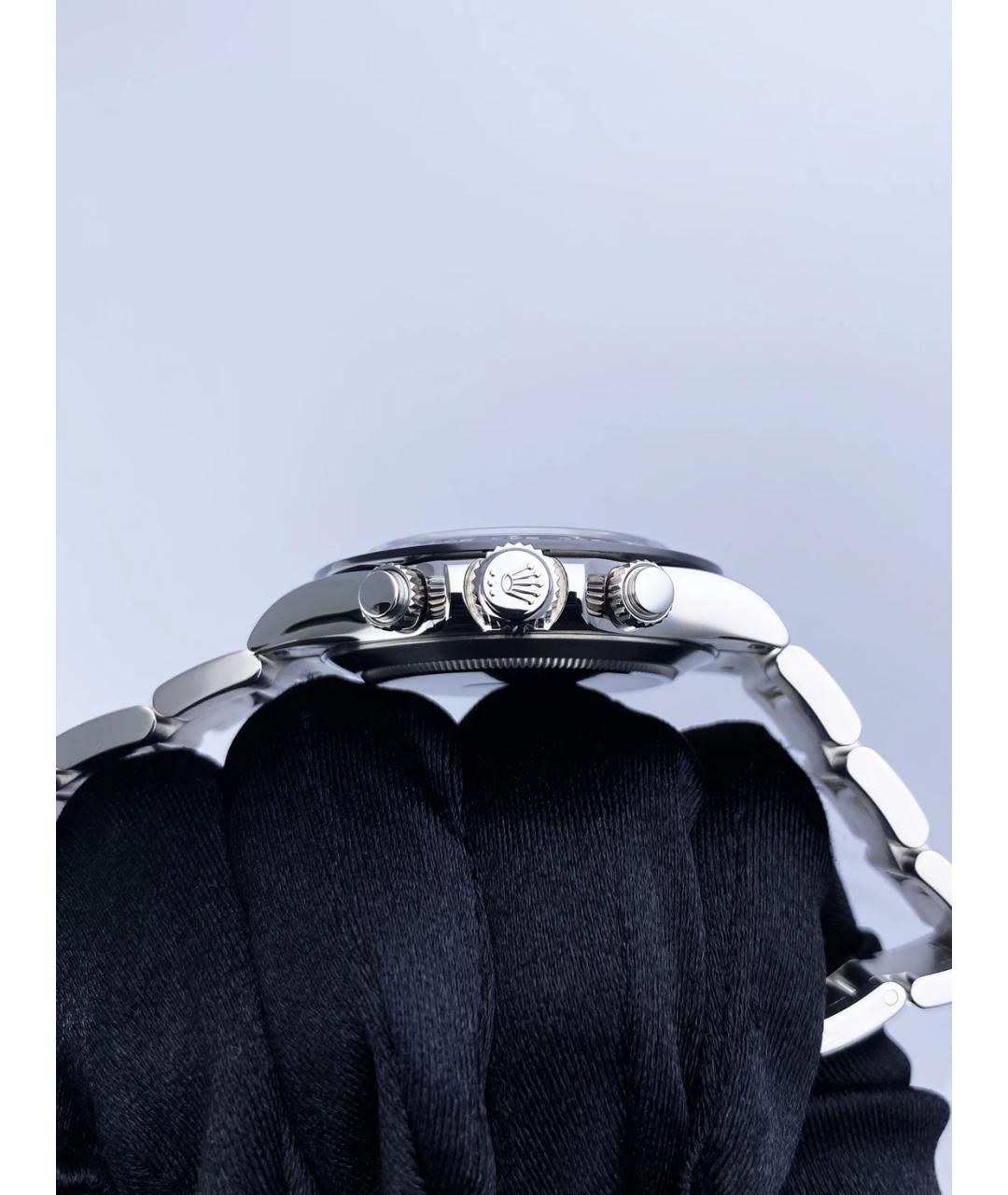 ROLEX Белые металлические часы, фото 4