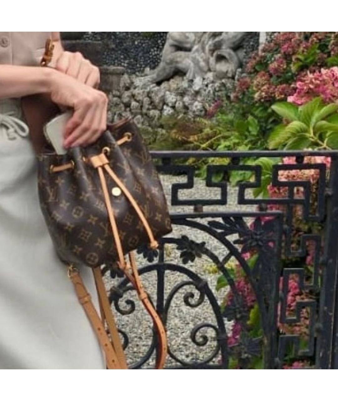 LOUIS VUITTON Коричневый рюкзак, фото 2