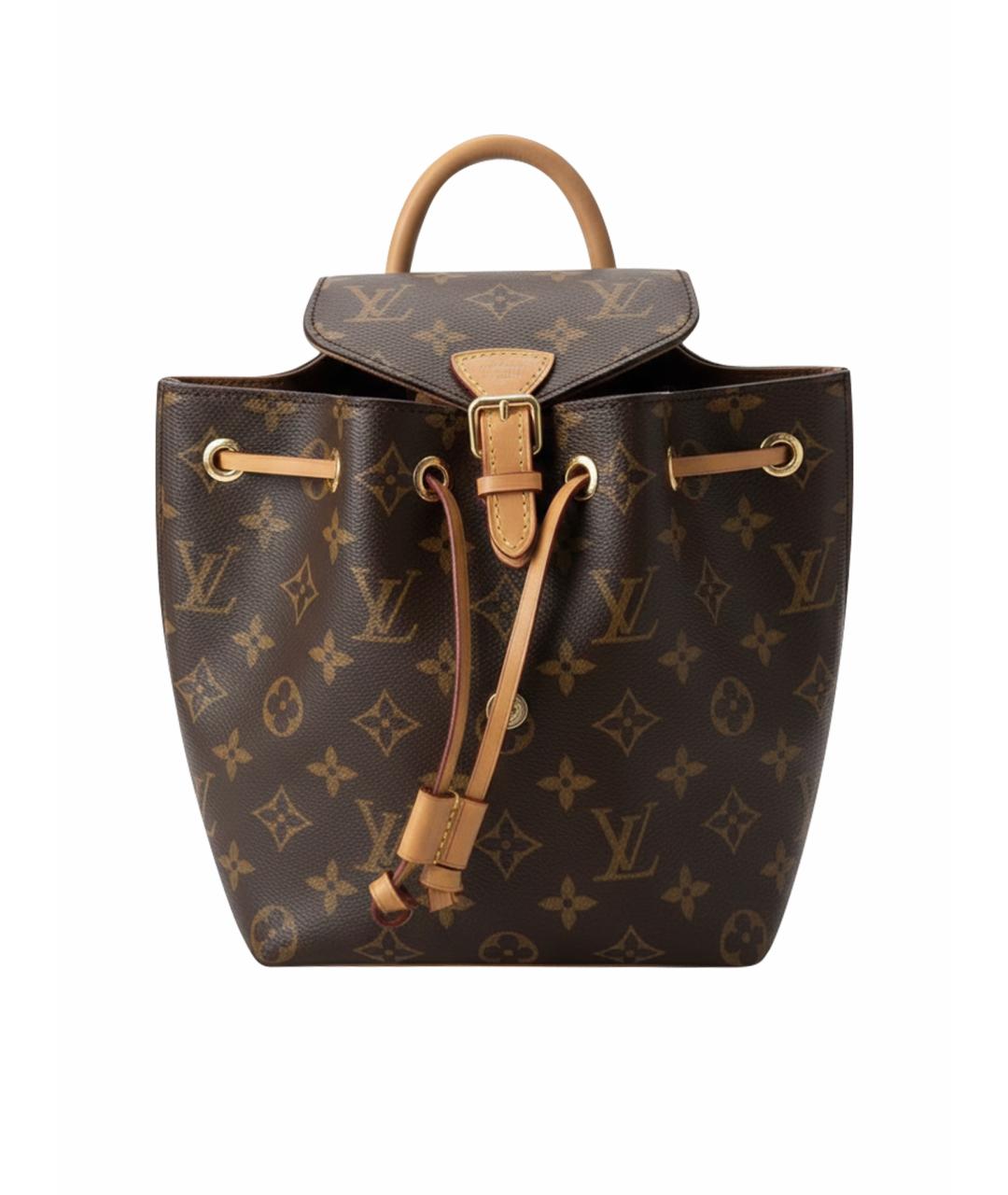 LOUIS VUITTON Коричневый рюкзак, фото 1