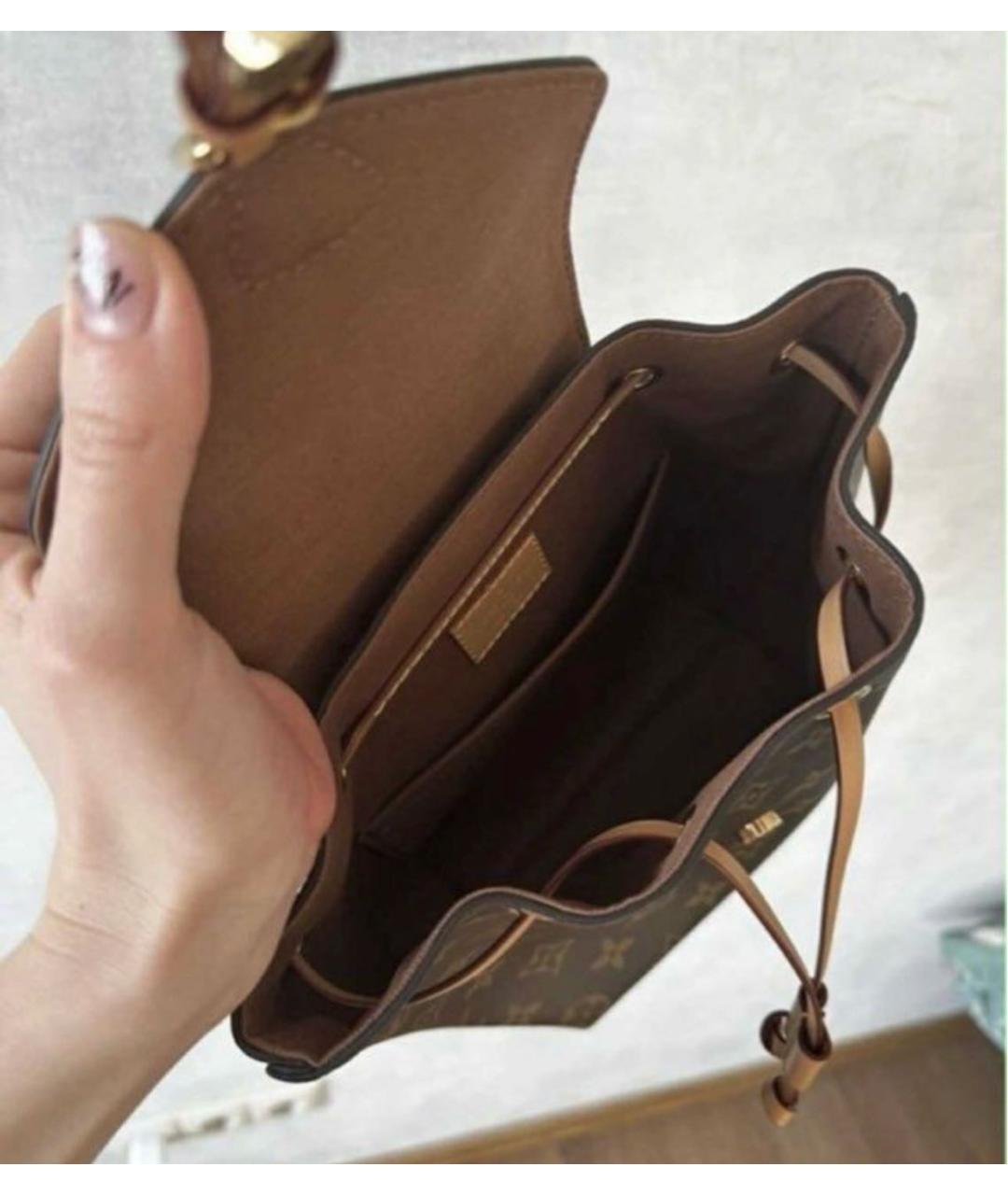 LOUIS VUITTON Коричневый рюкзак, фото 5