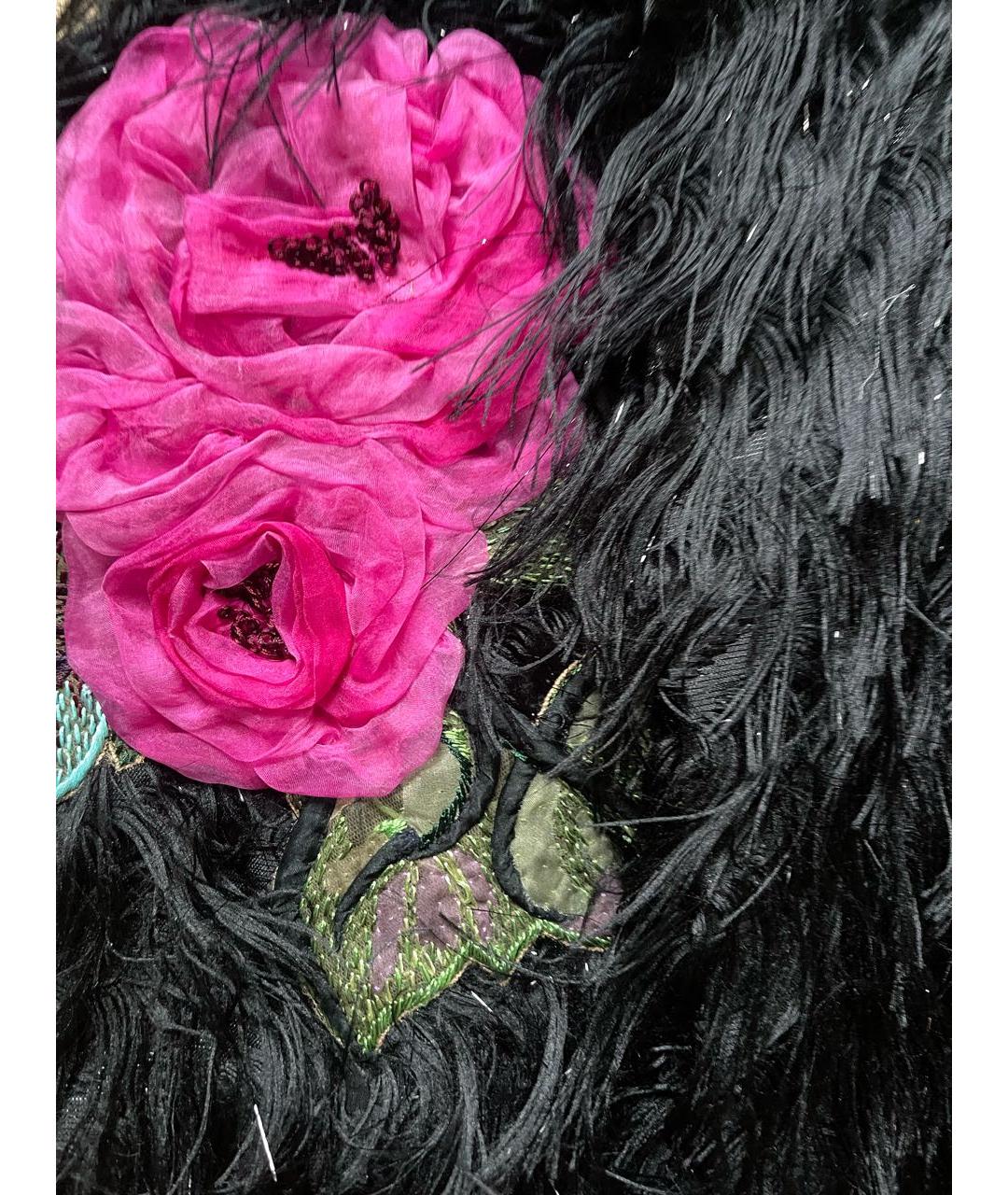 DOLCE&GABBANA Черное шелковое вечернее платье, фото 2