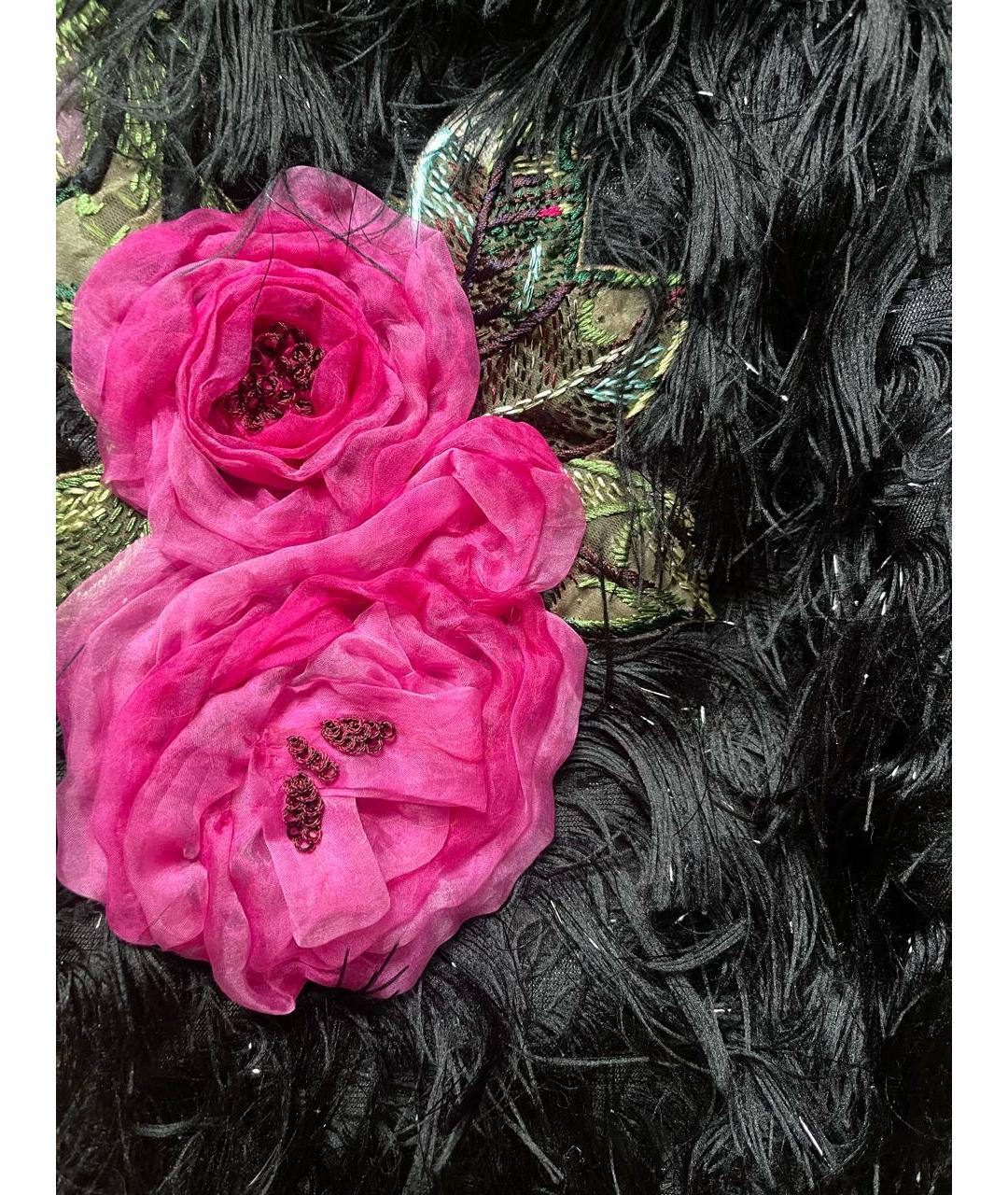 DOLCE&GABBANA Черное шелковое вечернее платье, фото 3