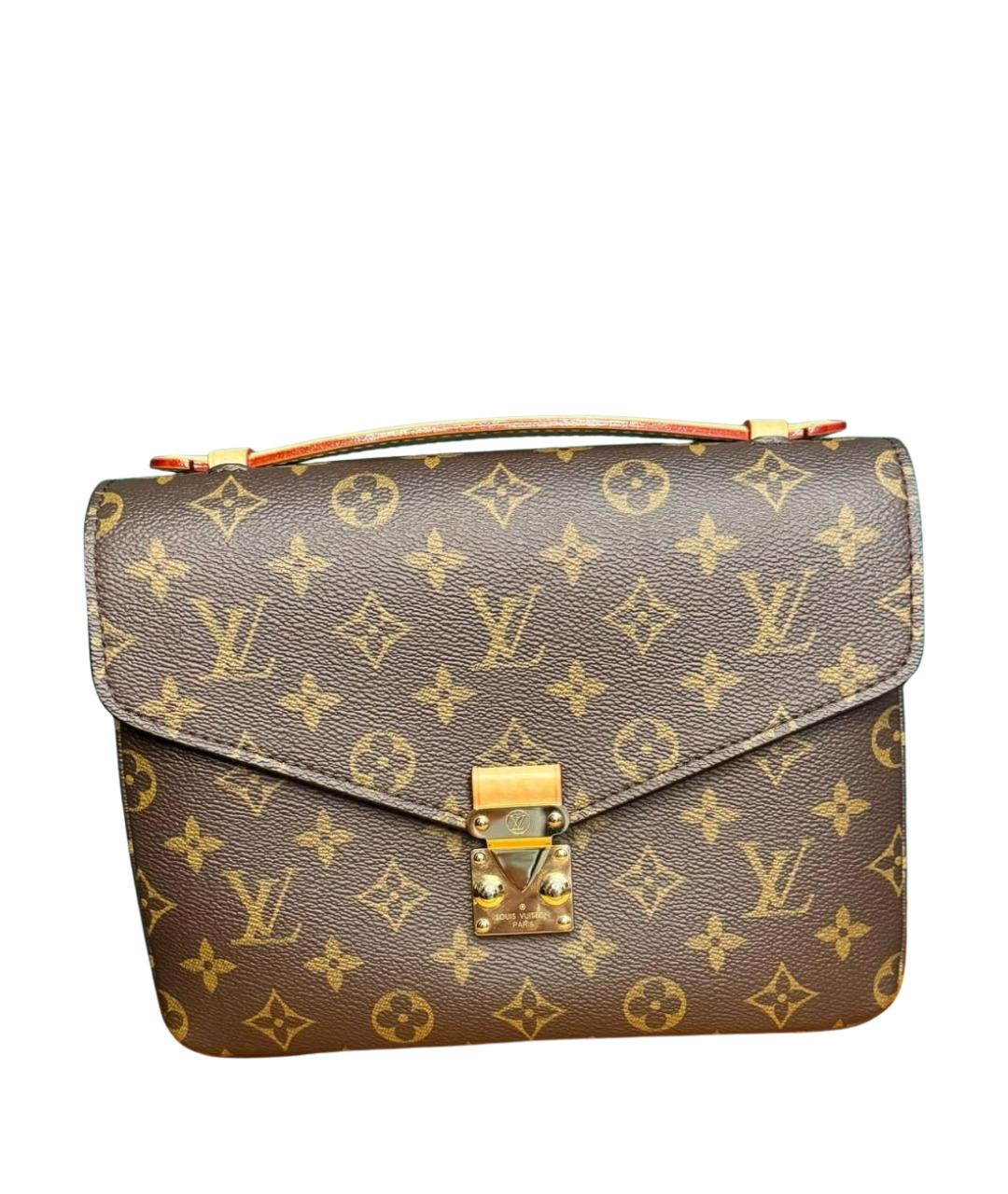 LOUIS VUITTON Коричневая сумка через плечо из канвы, фото 1