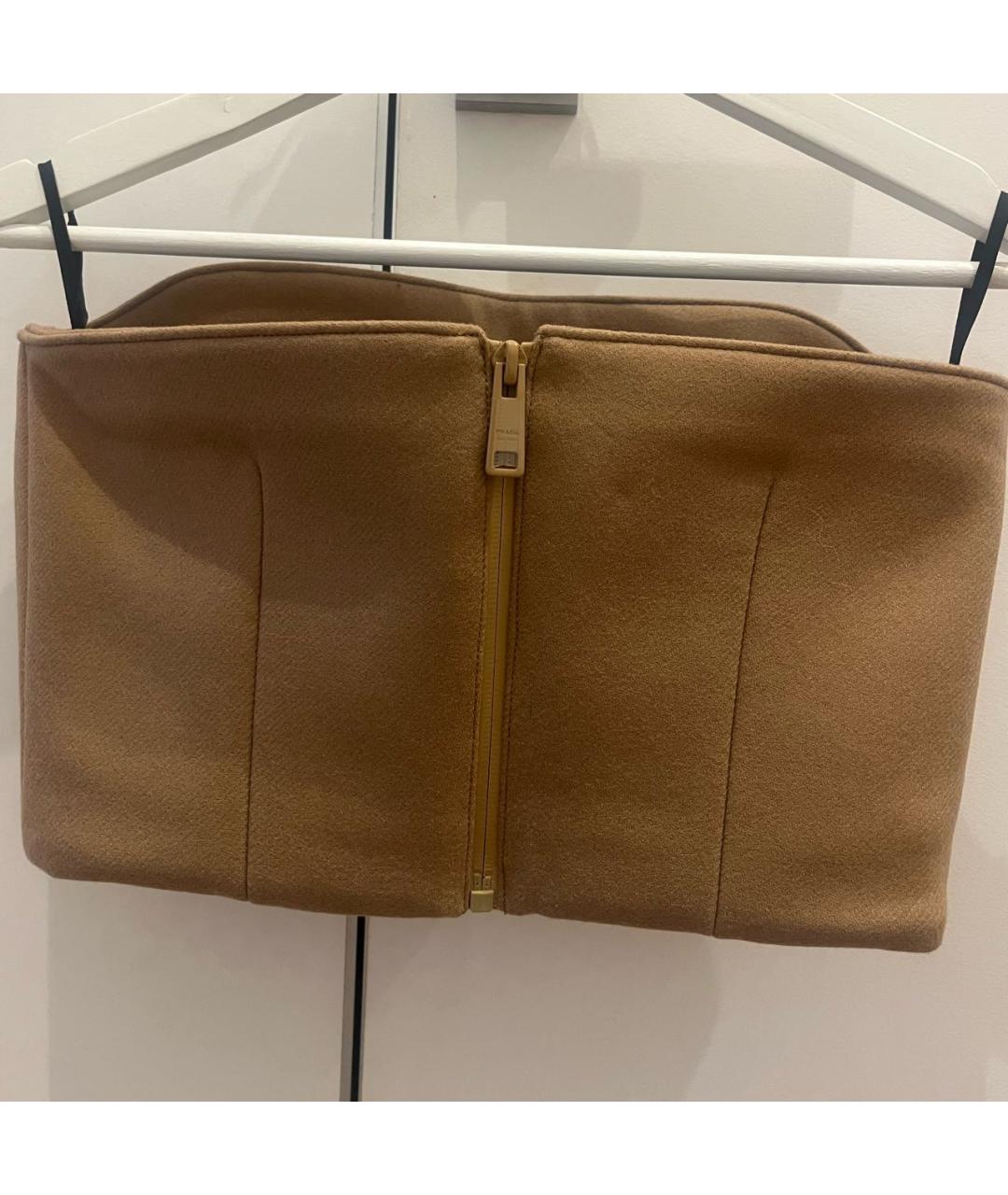 PRADA Бежевый шерстяной корсет, фото 2