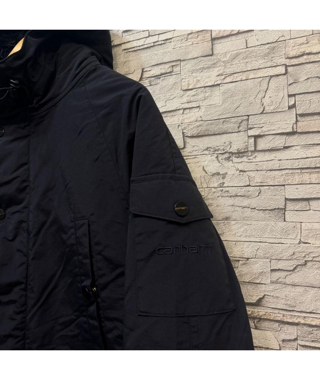 CARHARTT Черная полиэстеровая парка, фото 6