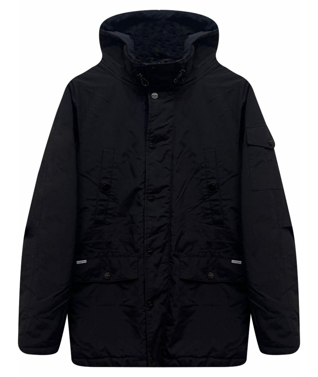 CARHARTT Черная полиэстеровая парка, фото 1