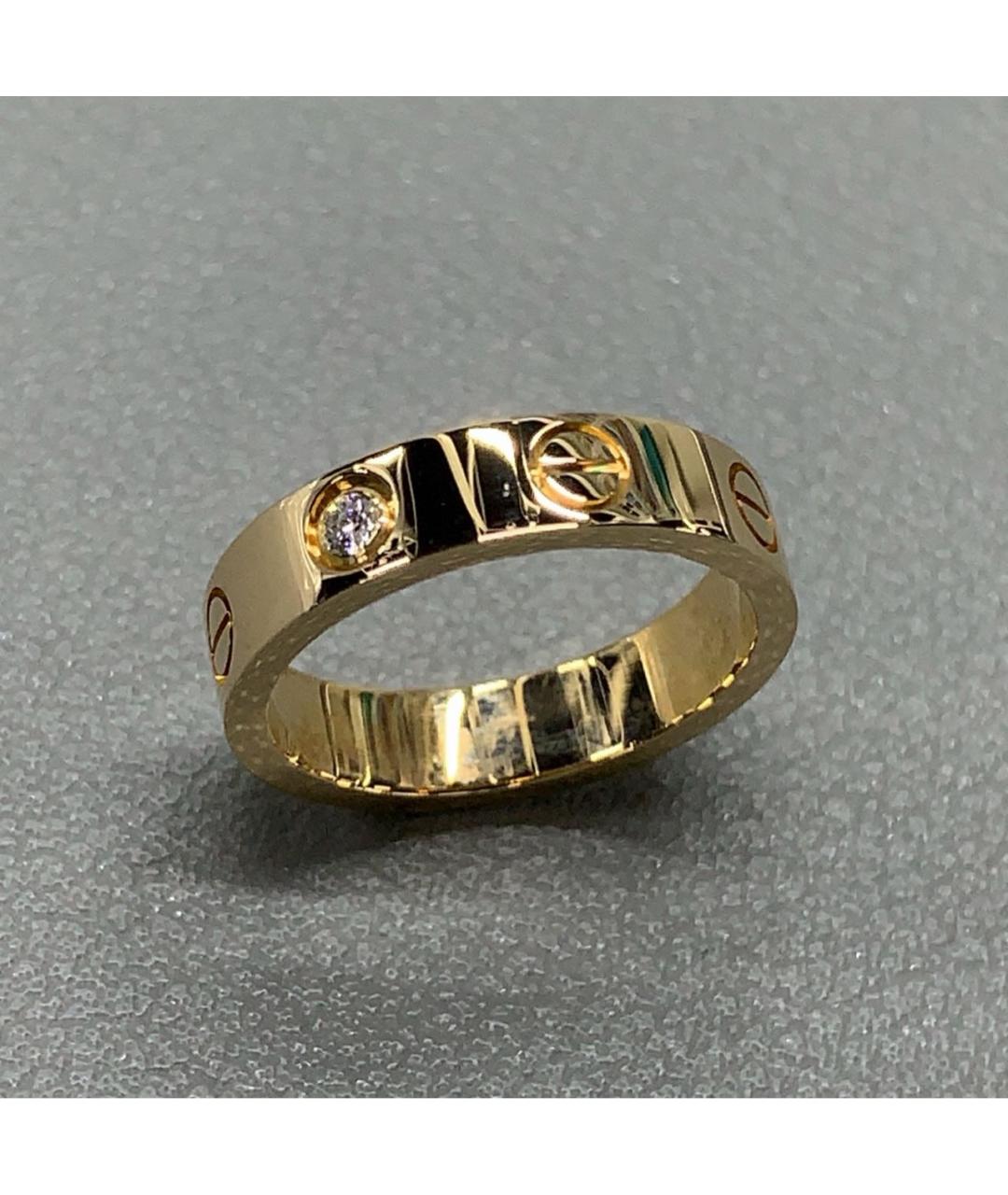 CARTIER Желтое кольцо из желтого золота, фото 3