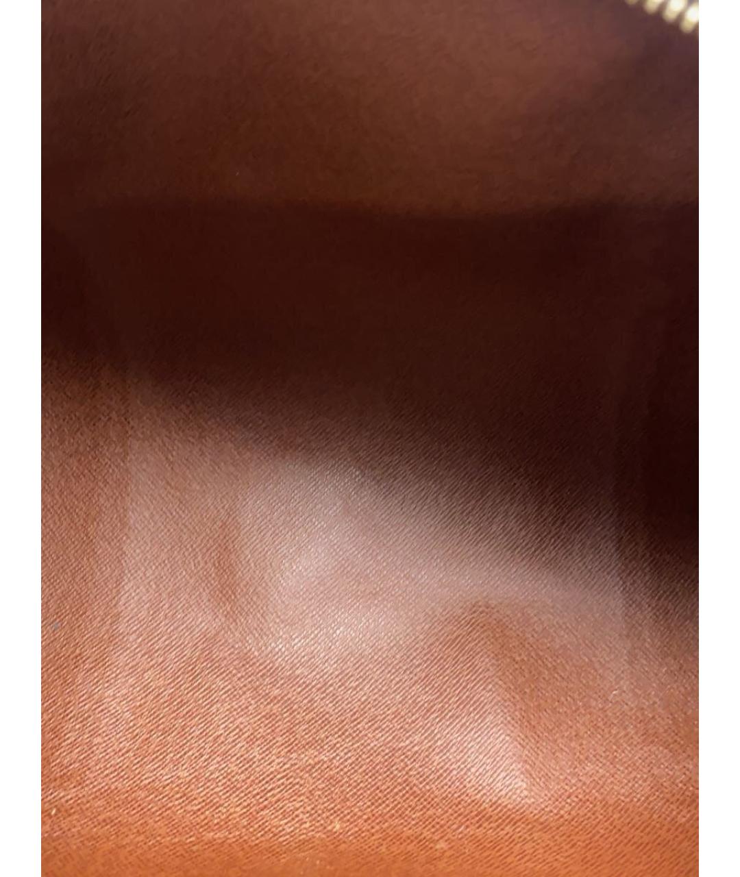 LOUIS VUITTON Коричневая сумка с короткими ручками, фото 6