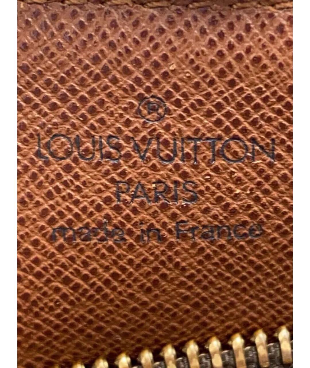 LOUIS VUITTON Коричневая сумка с короткими ручками, фото 5