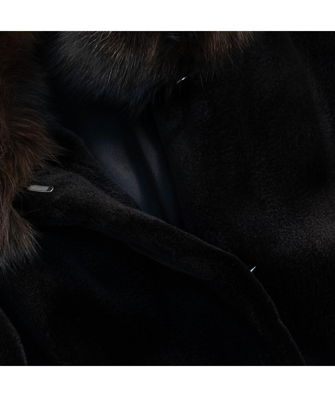 BRASCHI Коричневая меховая шуба, фото 4