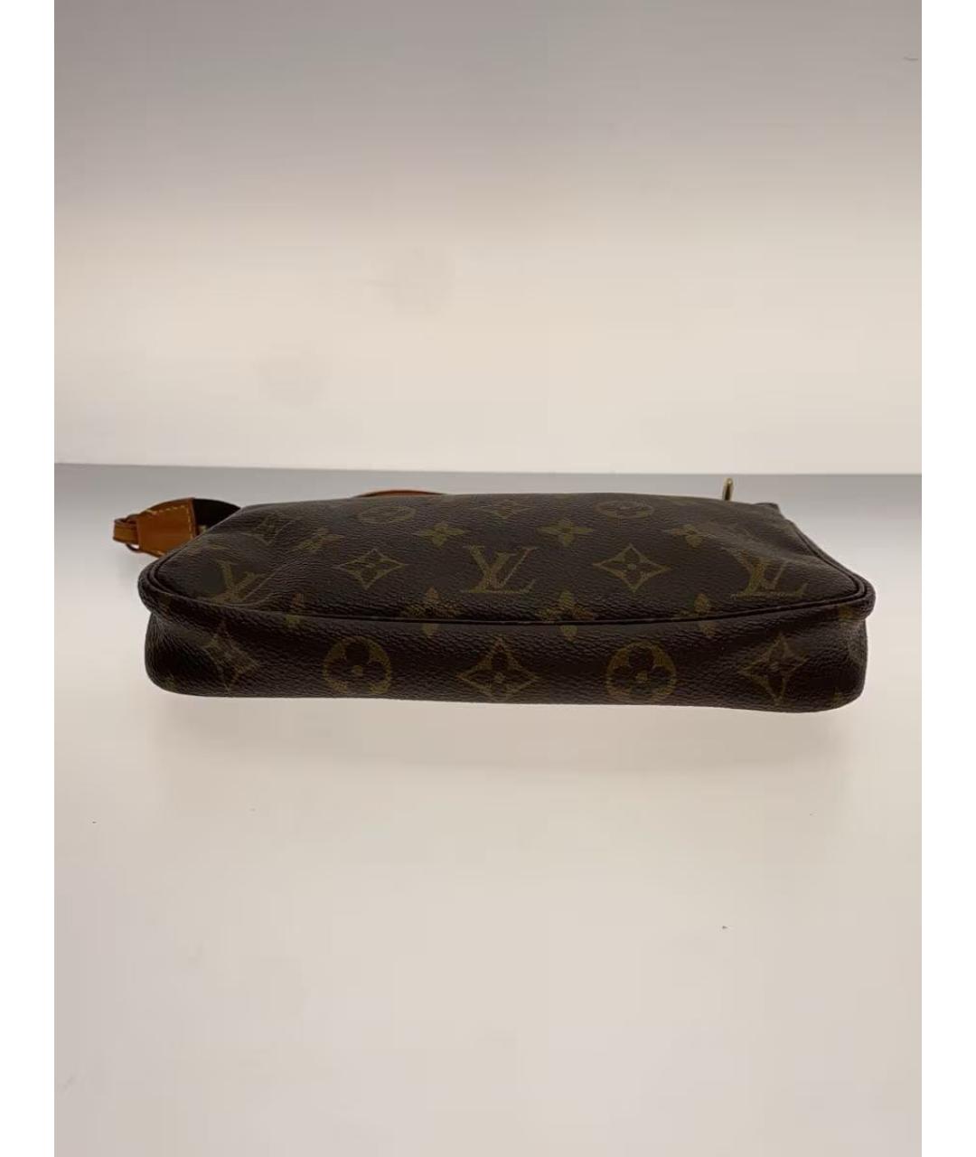 LOUIS VUITTON Коричневая сумка с короткими ручками, фото 5