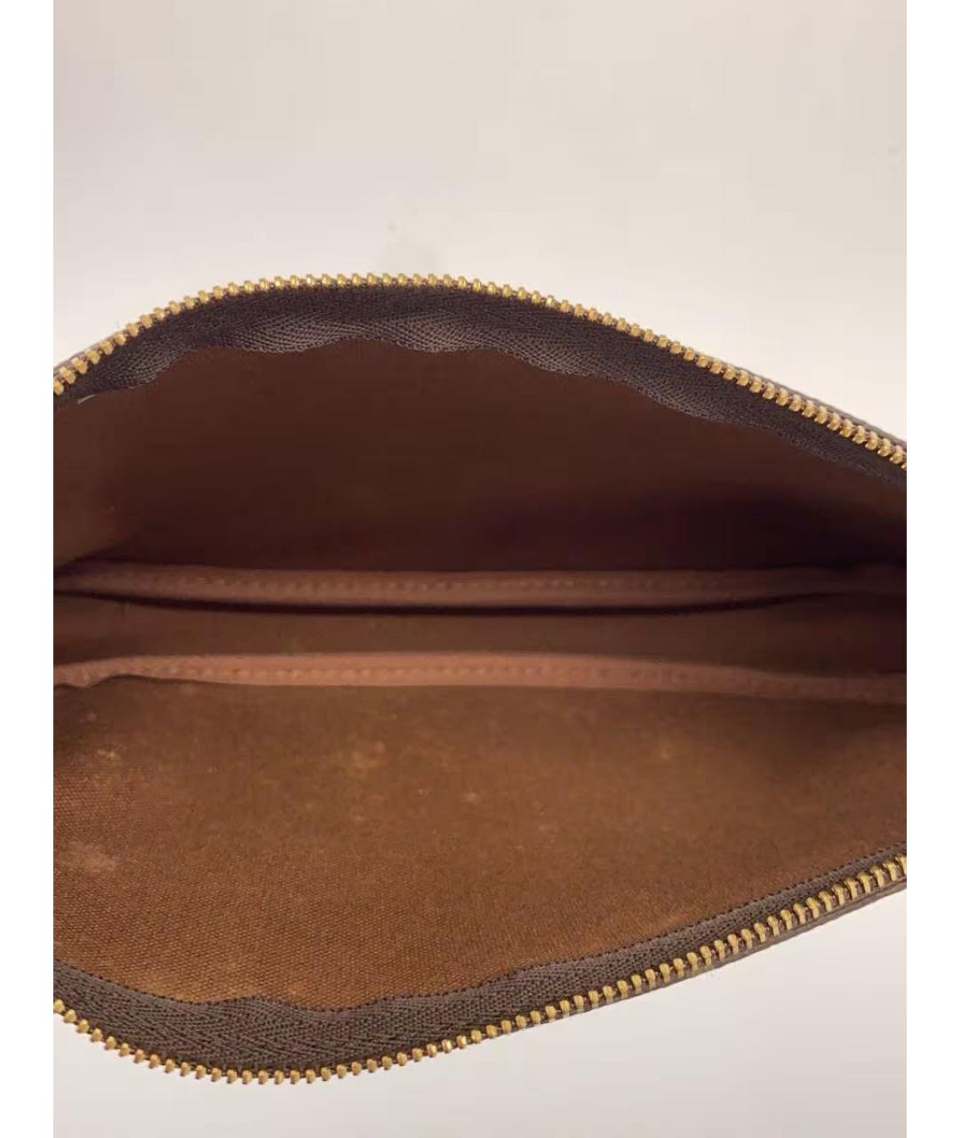 LOUIS VUITTON Коричневая сумка с короткими ручками, фото 4