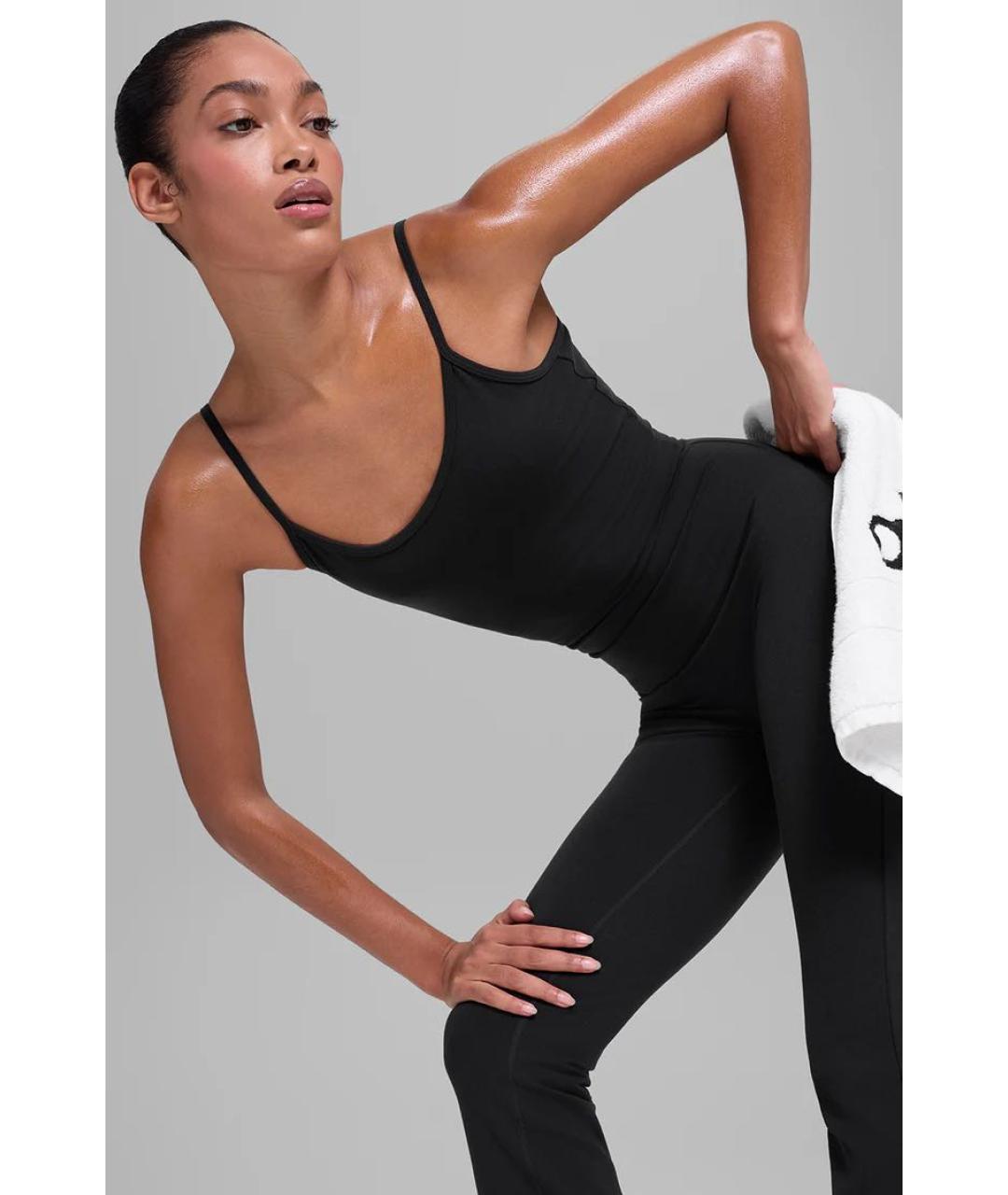 ALO YOGA Черный комбинезон, фото 4