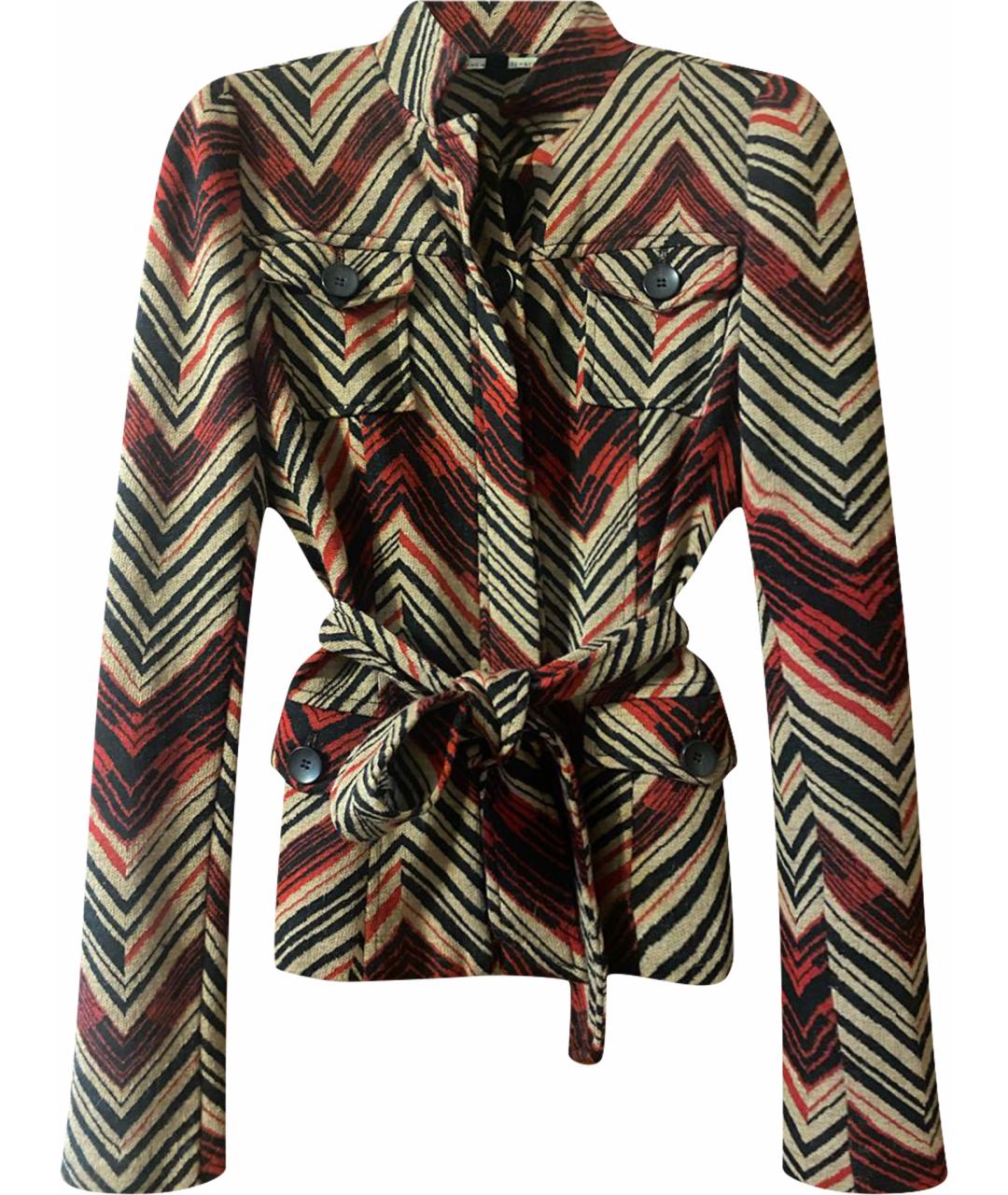 DIANE VON FURSTENBERG Мульти шерстяной жакет/пиджак, фото 1