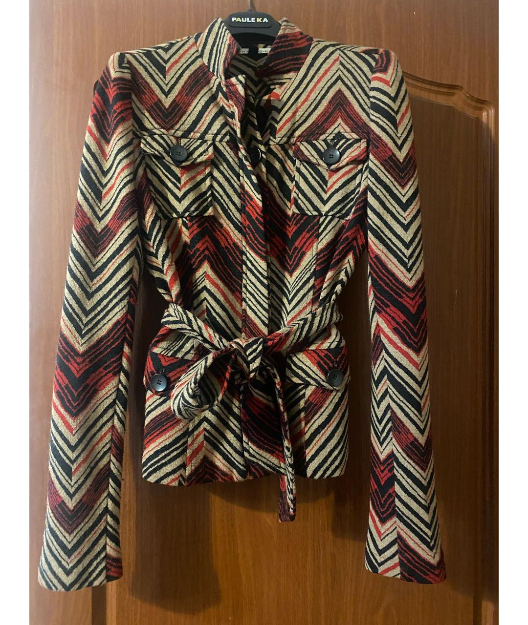 DIANE VON FURSTENBERG Мульти шерстяной жакет/пиджак, фото 5