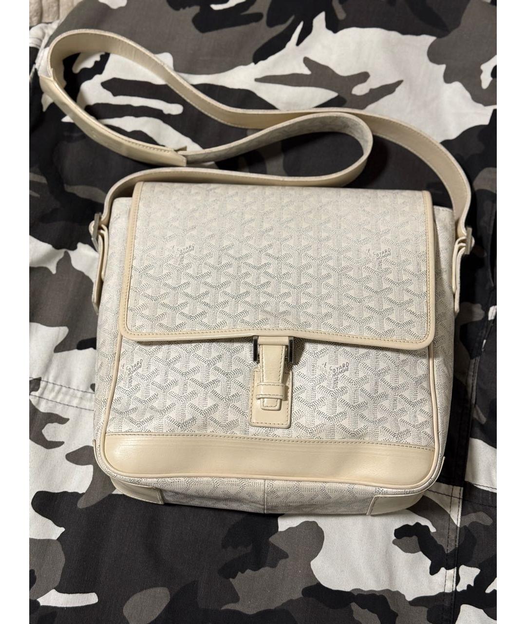 GOYARD Белая сумка на плечо, фото 5