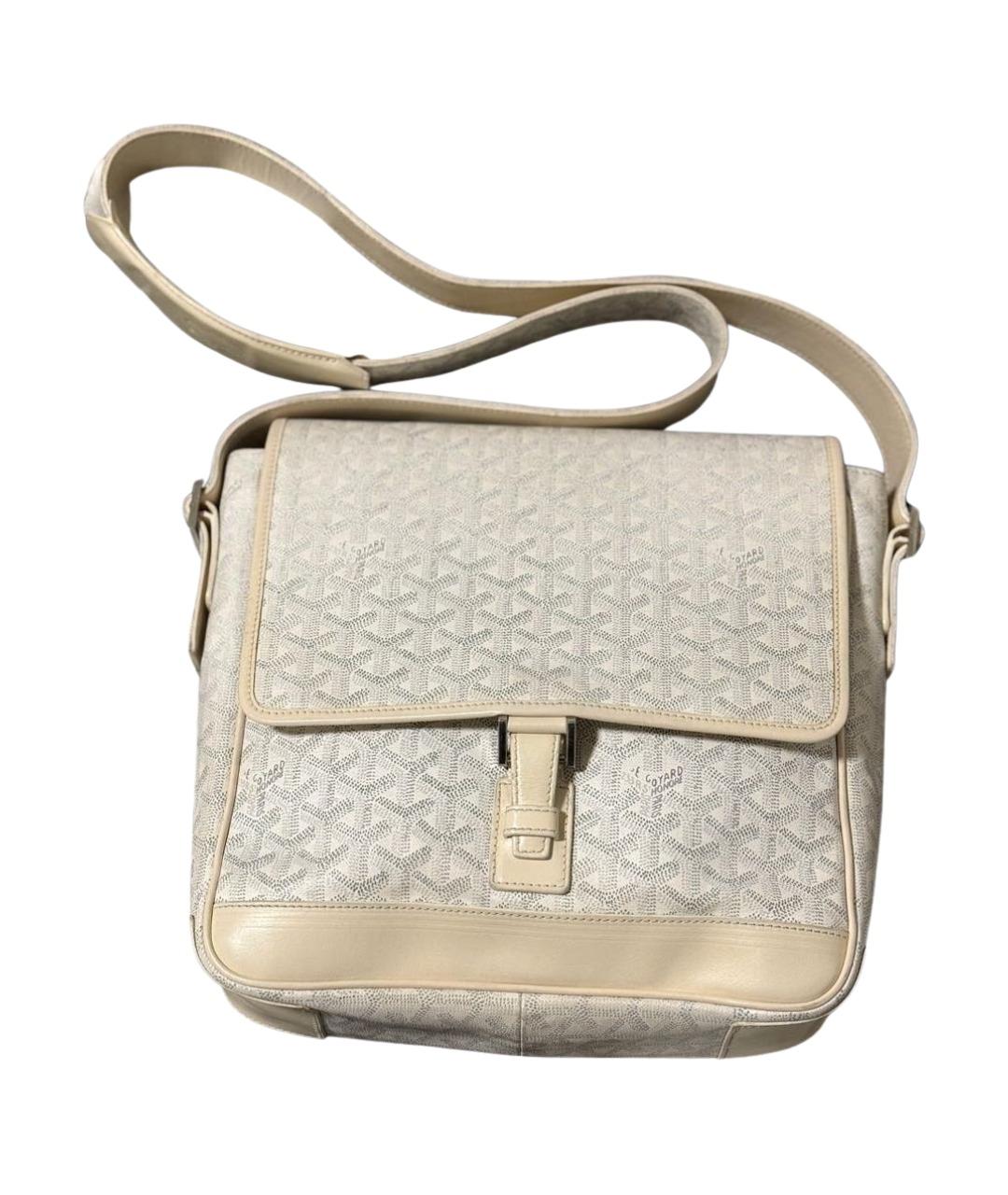 GOYARD Белая сумка на плечо, фото 1
