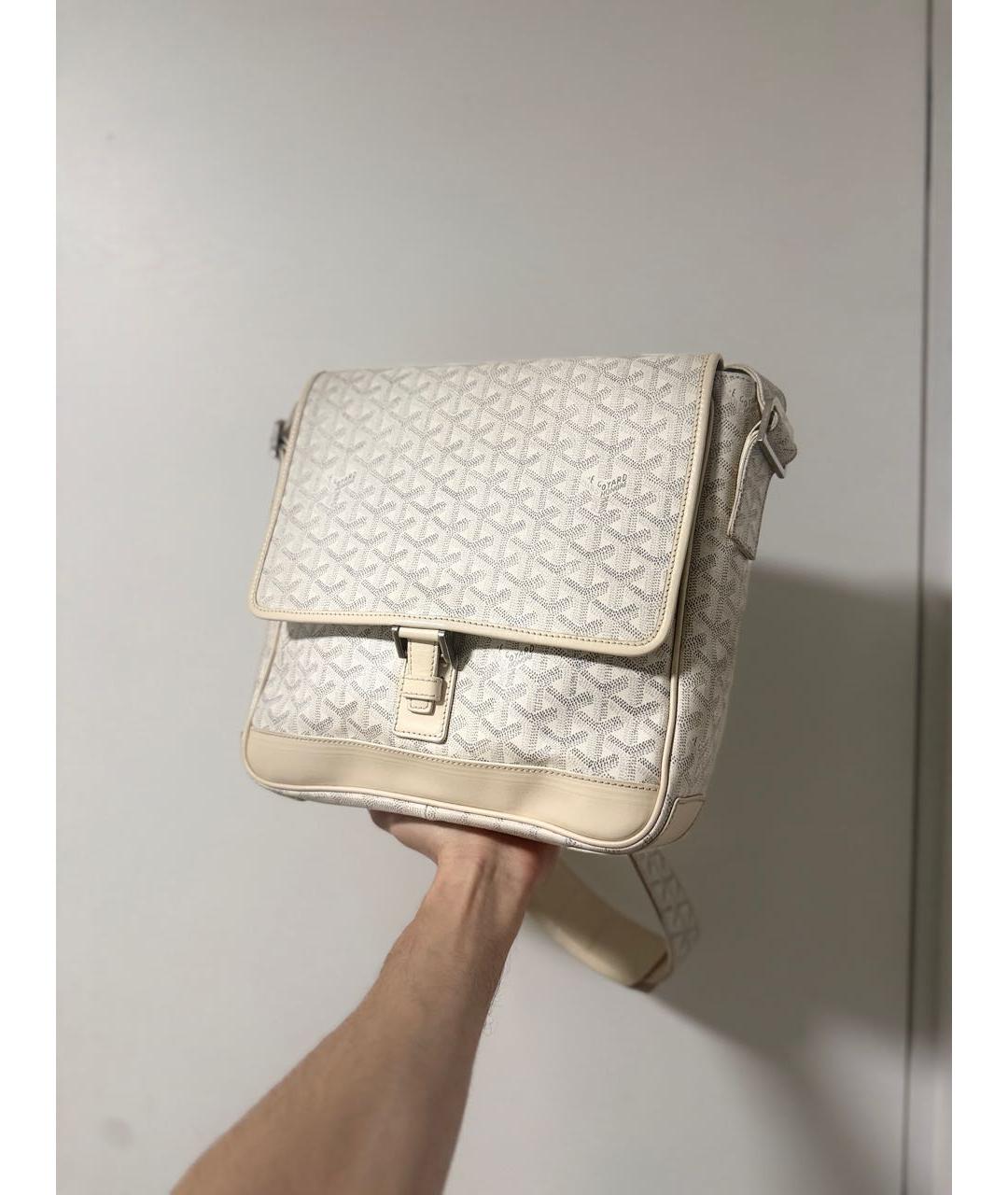 GOYARD Белая сумка на плечо, фото 2