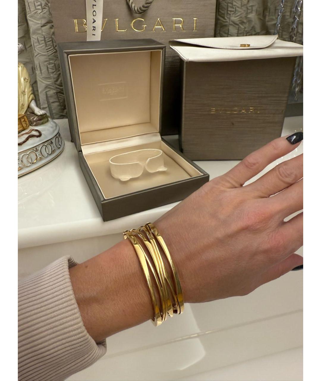 BVLGARI Золотой браслет из розового золота, фото 5