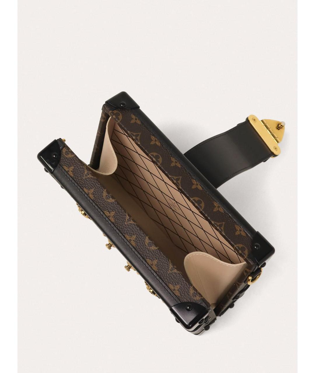 LOUIS VUITTON Коричневая сумка через плечо, фото 4