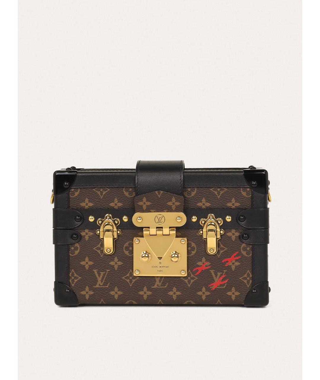 LOUIS VUITTON Коричневая сумка через плечо, фото 9