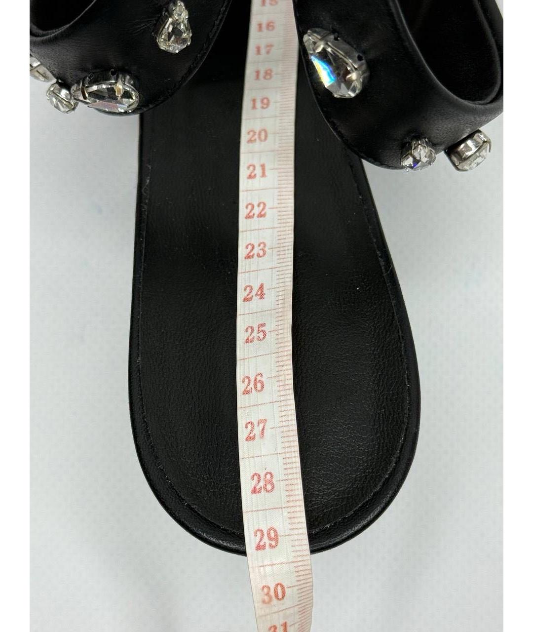 MAX MARA Черные кожаные туфли, фото 5