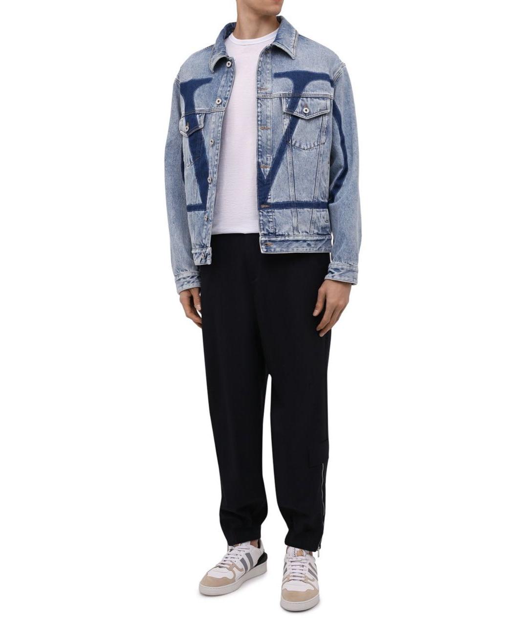 VALENTINO Синяя деним куртка, фото 3