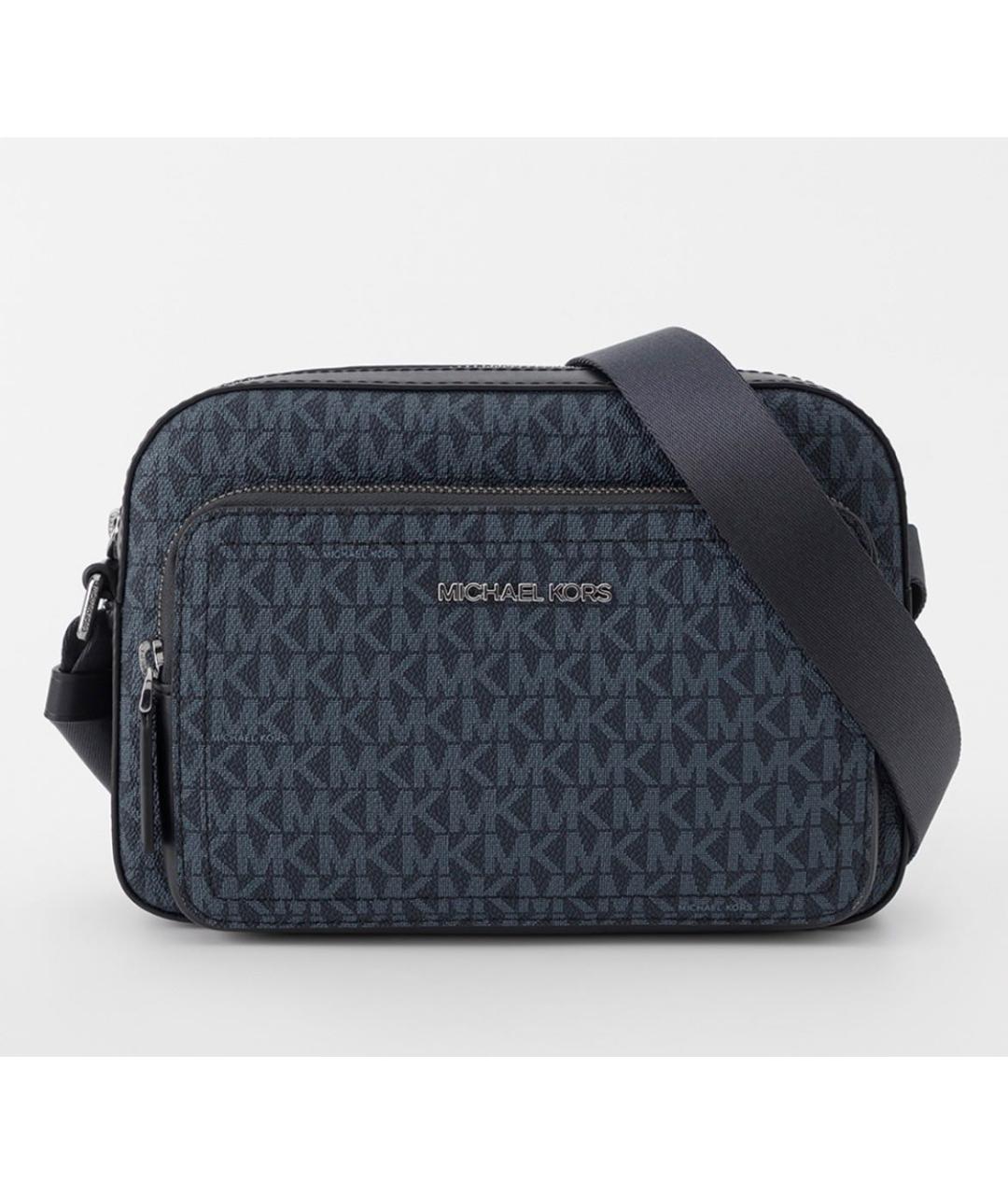 MICHAEL KORS Темно-синяя сумка на плечо, фото 3