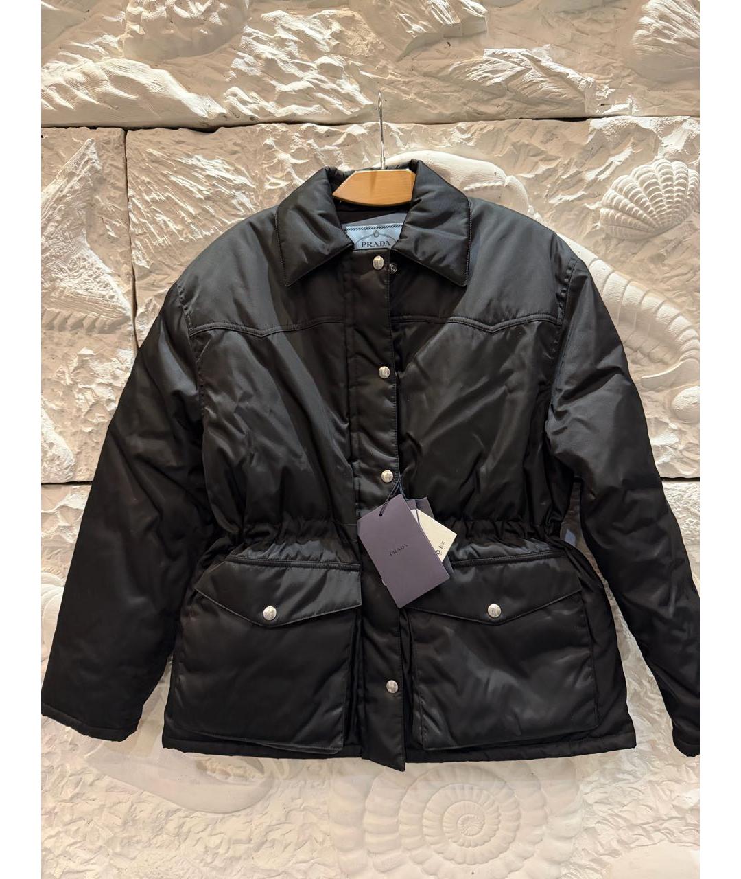 PRADA Черный пуховик, фото 6