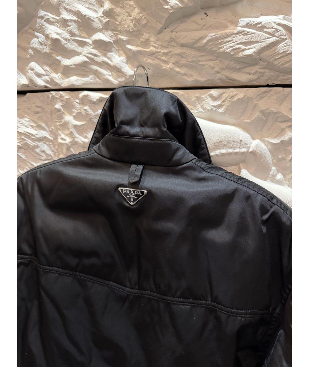 PRADA Черный пуховик, фото 3