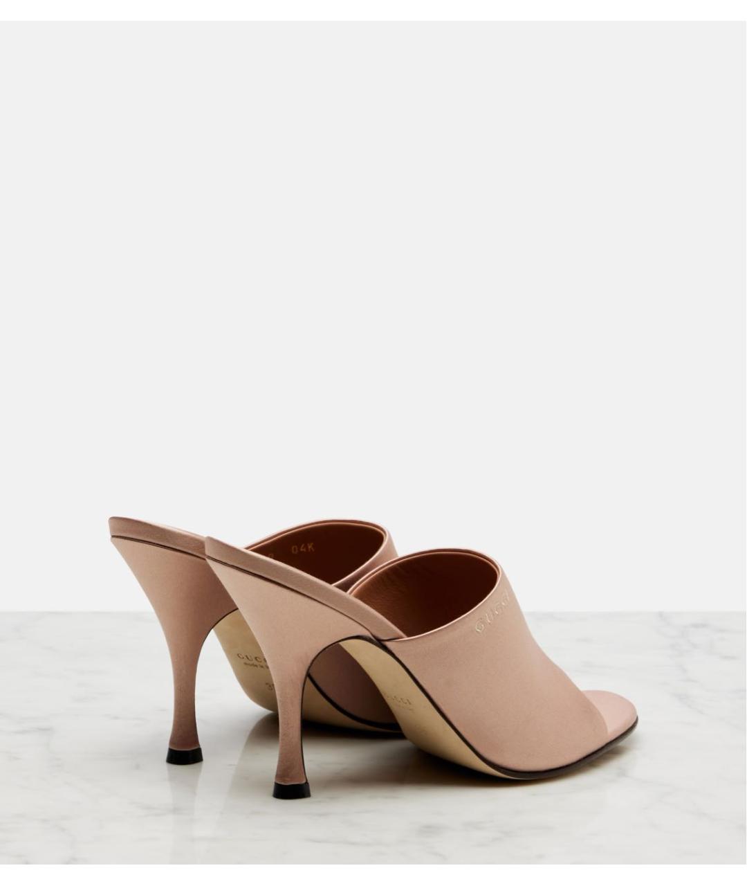 GUCCI Розовые мюли, фото 3