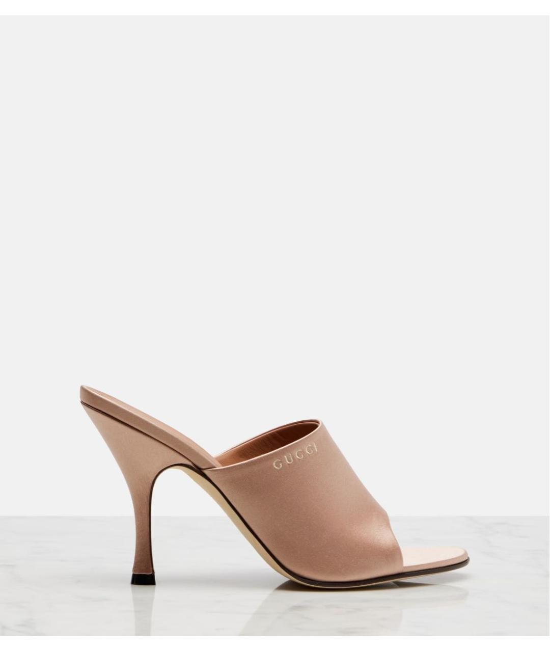 GUCCI Розовые мюли, фото 5