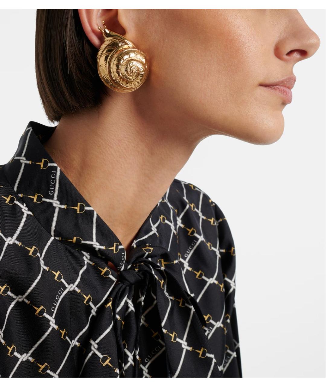 GUCCI Желтые серьги, фото 3