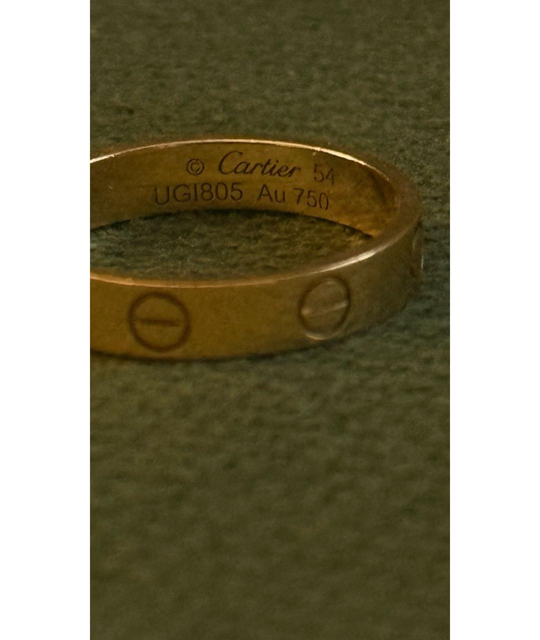 CARTIER Золотое кольцо из желтого золота, фото 4