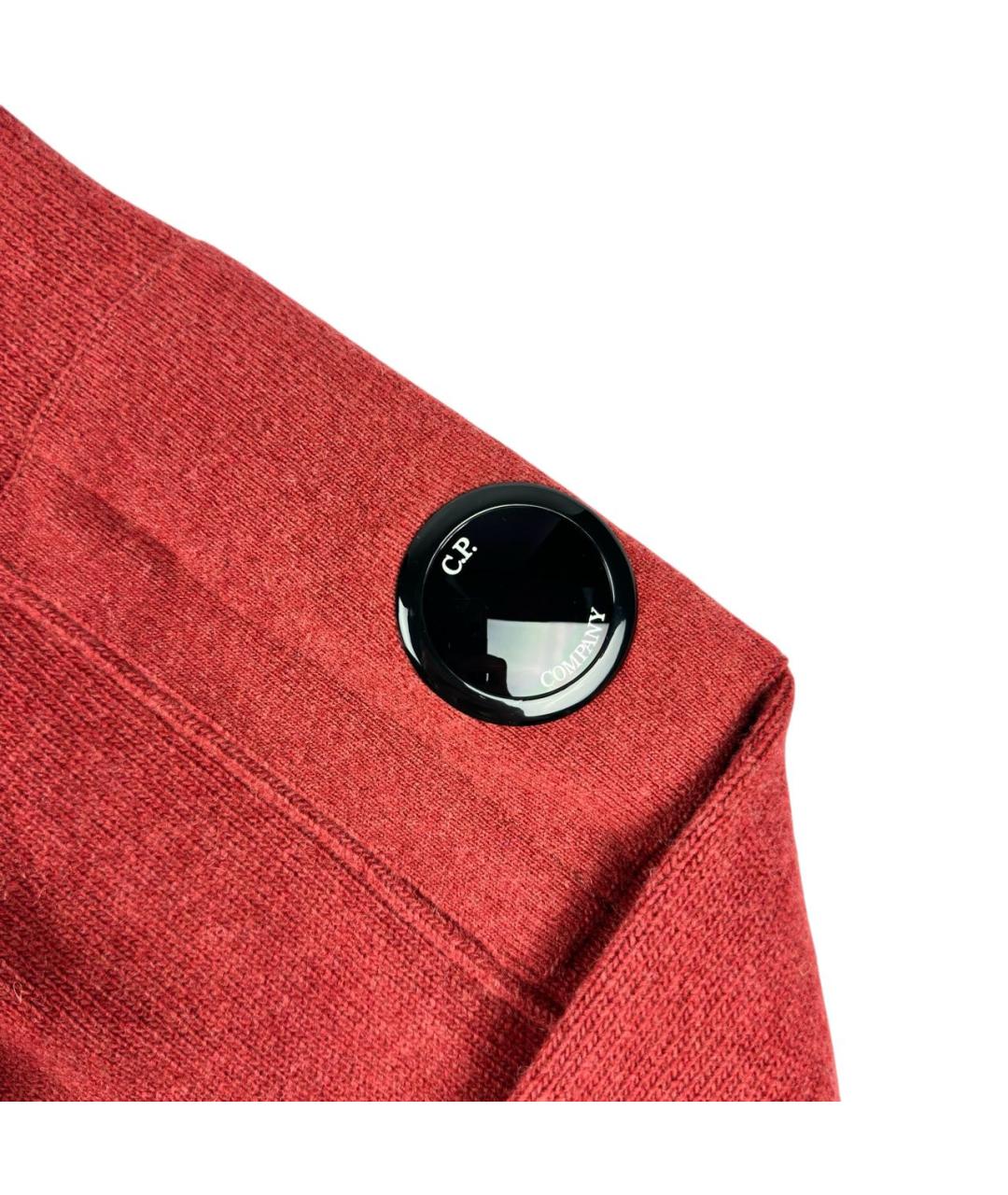 CP COMPANY Коралловая шерстяная водолазка, фото 3