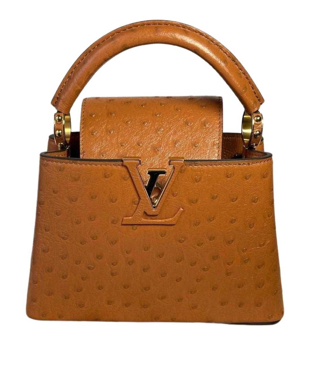 LOUIS VUITTON Зеленая сумка с короткими ручками из экзотической кожи, фото 1