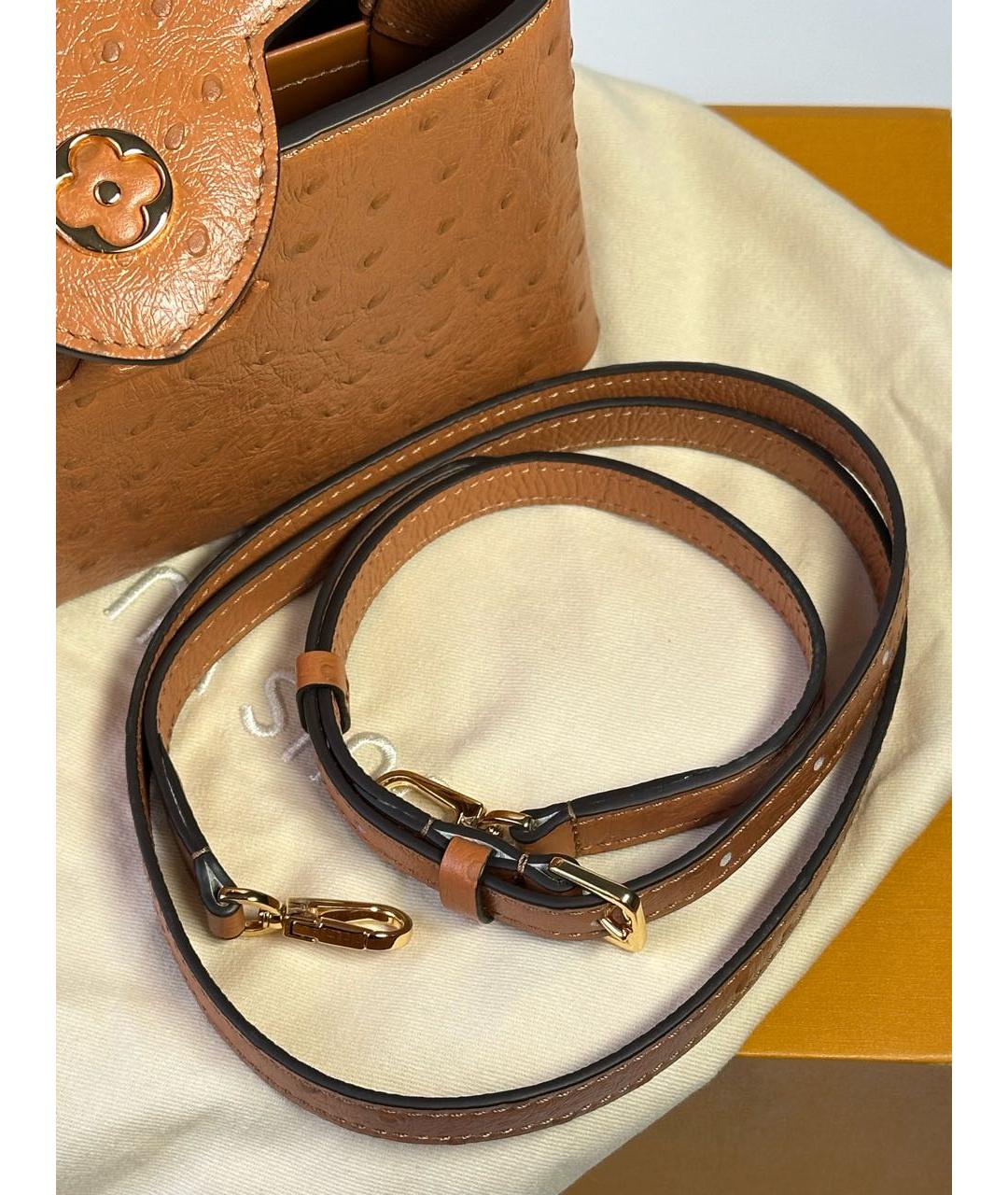 LOUIS VUITTON Зеленая сумка с короткими ручками из экзотической кожи, фото 6